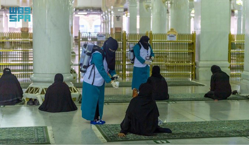 Two Holy Mosques has started training and employing more women